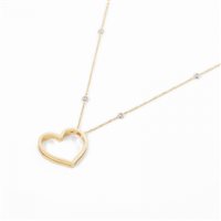 Collana Unoaerre Donna Batticuore in Oro giallo Diamante 514259 - 514259